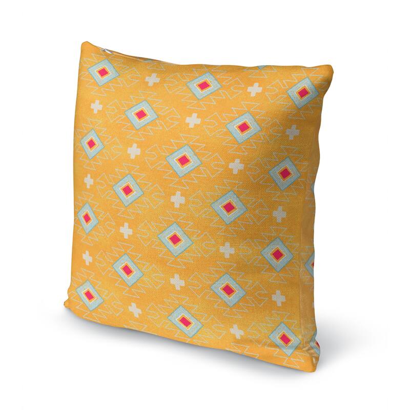 MOROCCAN SUMMER ORANGE Accent Pillow By Kavka Designs Bed Bath