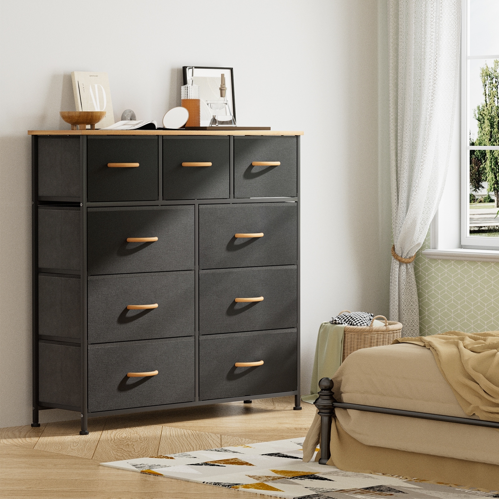 Large 9 drawer shop dresser
