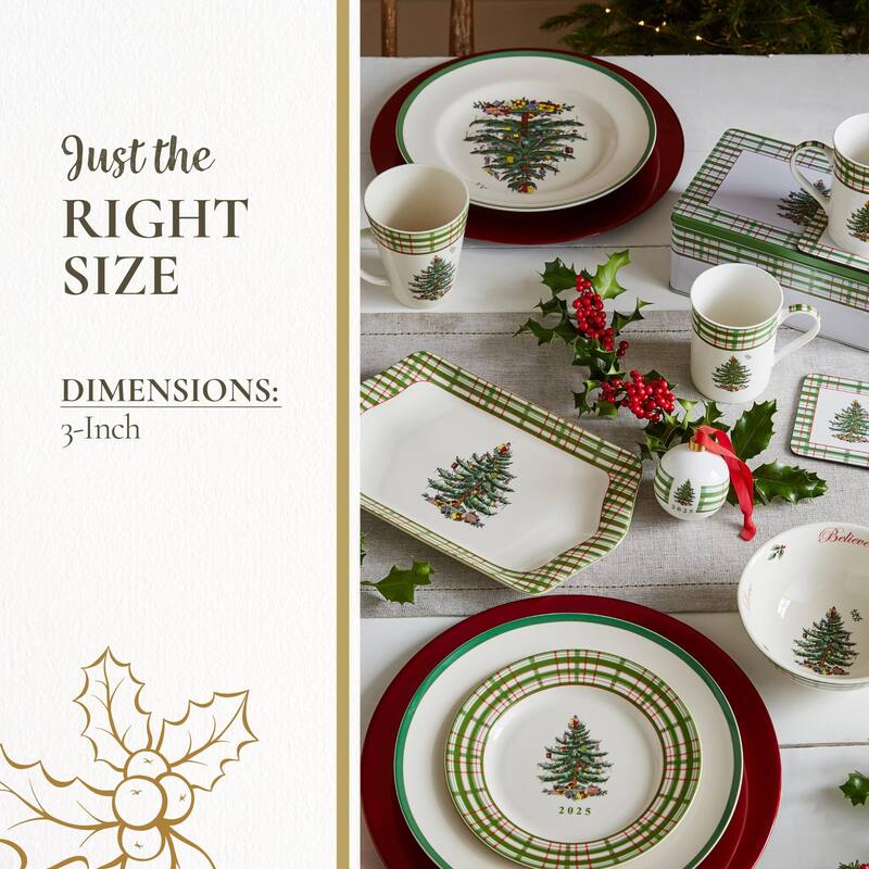 Spode Tree Annual Bauble 2025