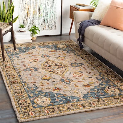 Copper Grove Voorst Handmade Wool Medallion Area Rug