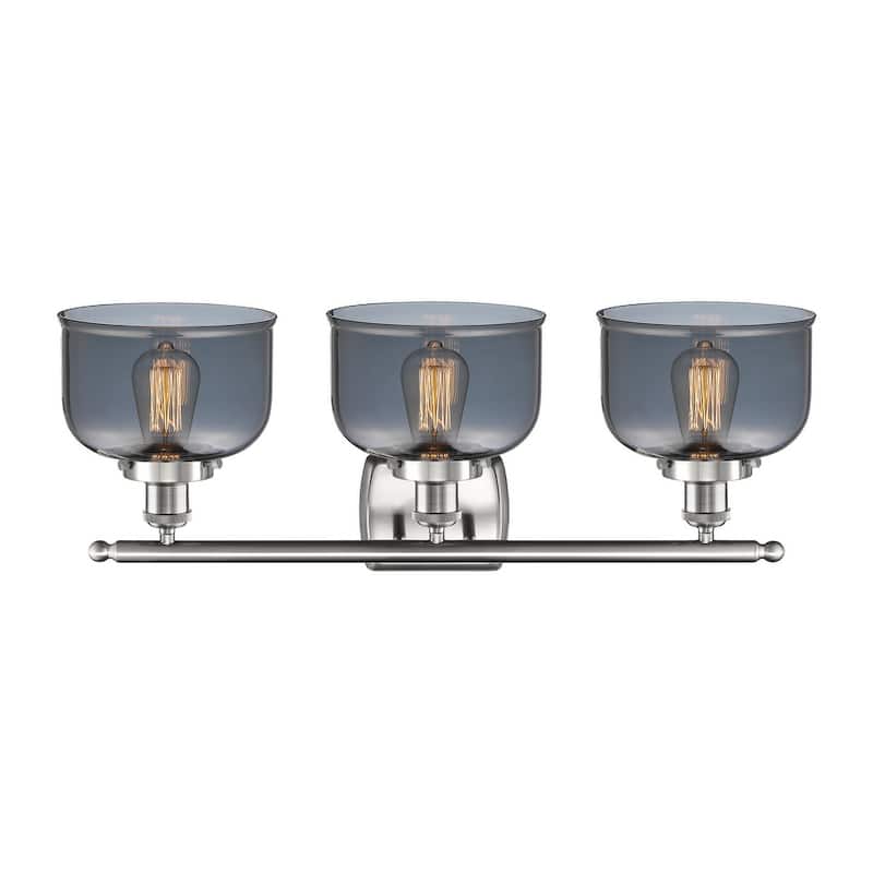 Innovations Lighting Large Bell 3 Light 26" Wide Vanity Light