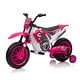 preview thumbnail 16 of 47, Kids 12V Ride-On Toy Motorcycle with Training Wheels, Safety Features, and Easy Assembly for Ages 3-6