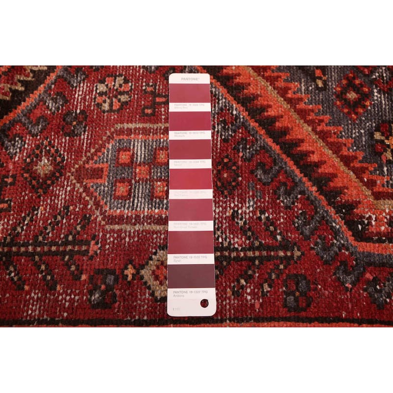 ECARPETGALLERY Hand-knotted Anadol Vintage Red Wool Rug - 3'1 x 9'6