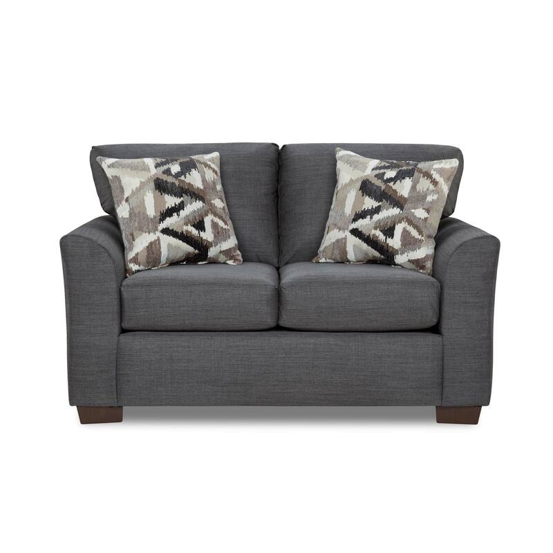 SofaTrendz Josie Loveseat-Ottoman Set