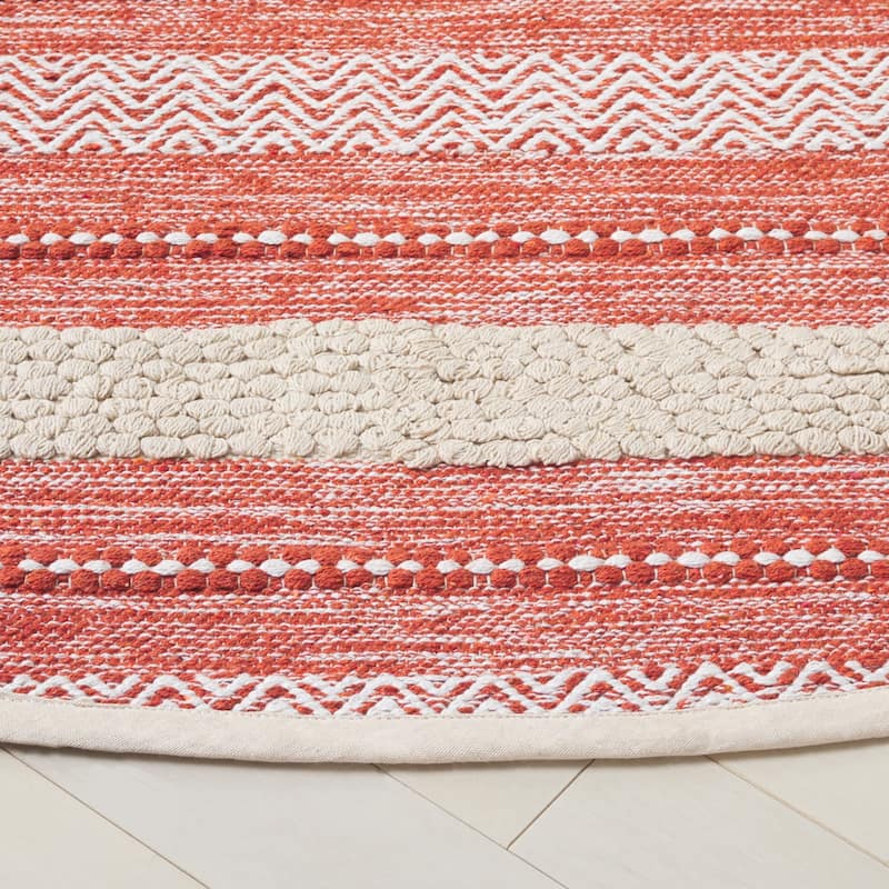 SAFAVIEH Handmade Montauk Robin Casual Cotton Rug