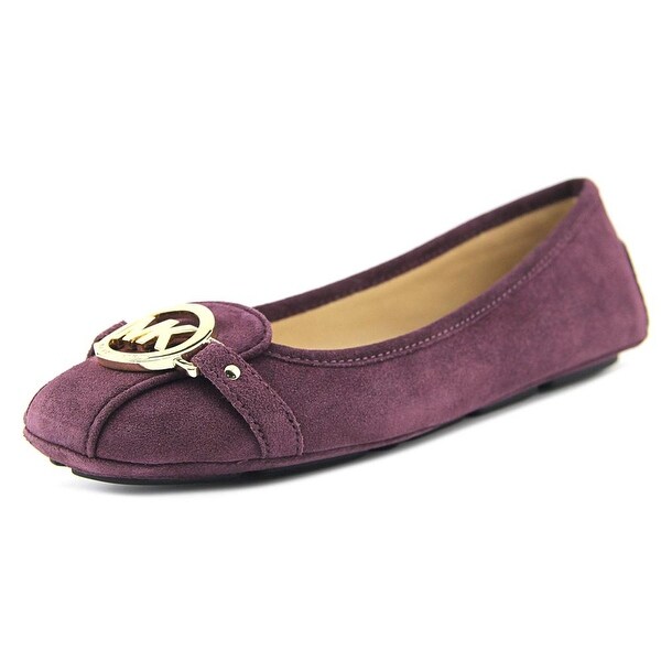 Michael kors fulton flats purple clearance