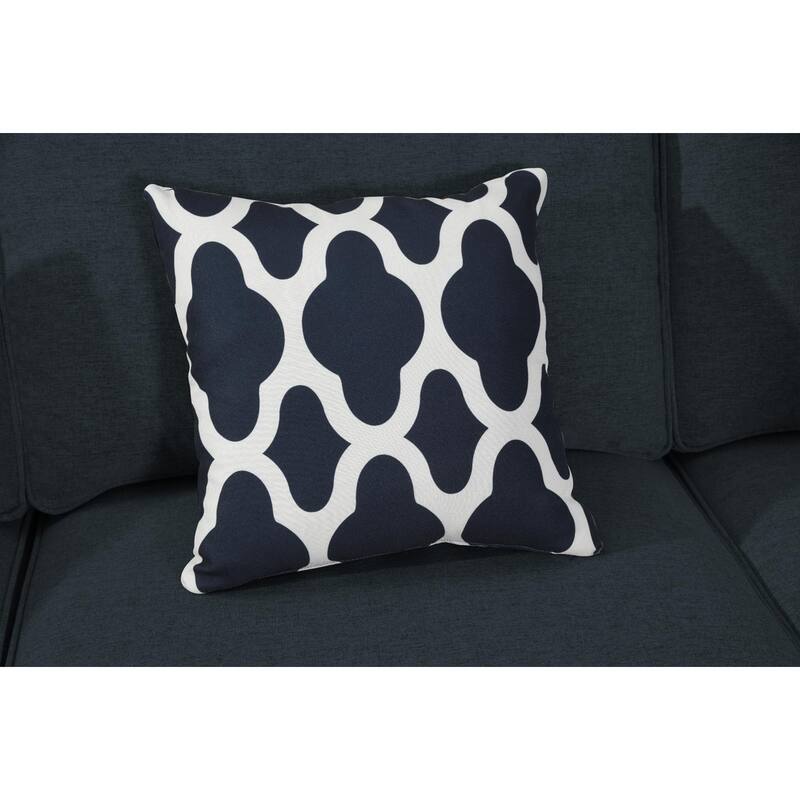 130'' Reversible Modular Sectional Sofa Couche With Ottoman
