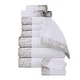 preview thumbnail 68 of 69, Superior Wisteria Cotton Floral Jacquard 12 Piece Bathroom Towel Set