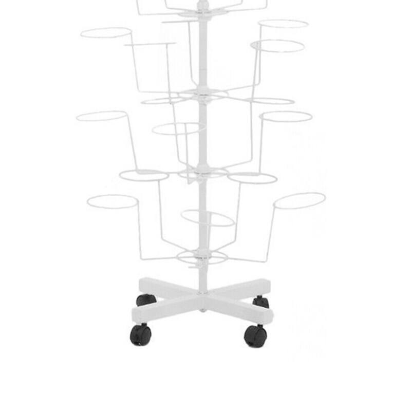 7 Tier Freestanding Cap Display Hat Rack Stand with 35 Hooks