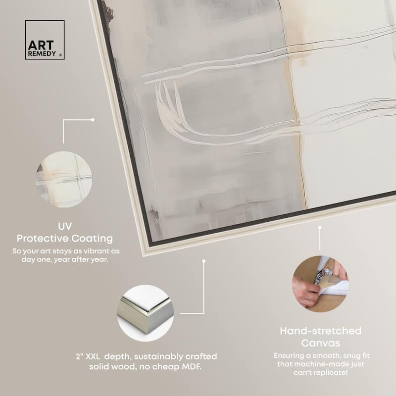 Gestural Glyphs I Canvas by Art Remedy