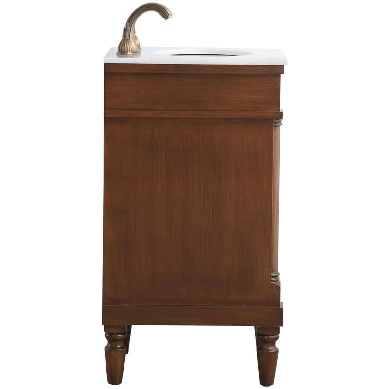 Elegant Lighting VF13018-VW Lexington 18" Free Standing Single Basin