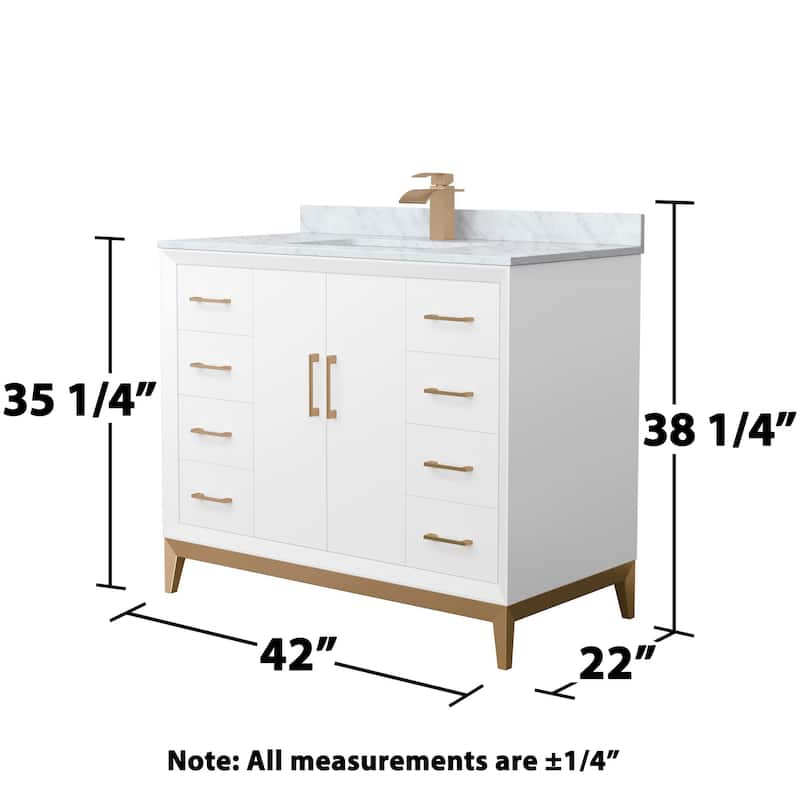 Wyndham Collection WCH818142S-CMUNS-MXX Amici 42" Free Standing Single