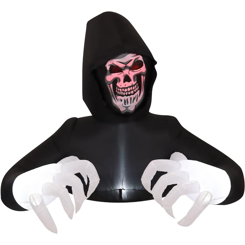 4.9-ft. Tall Prelit Inflatable Reaper