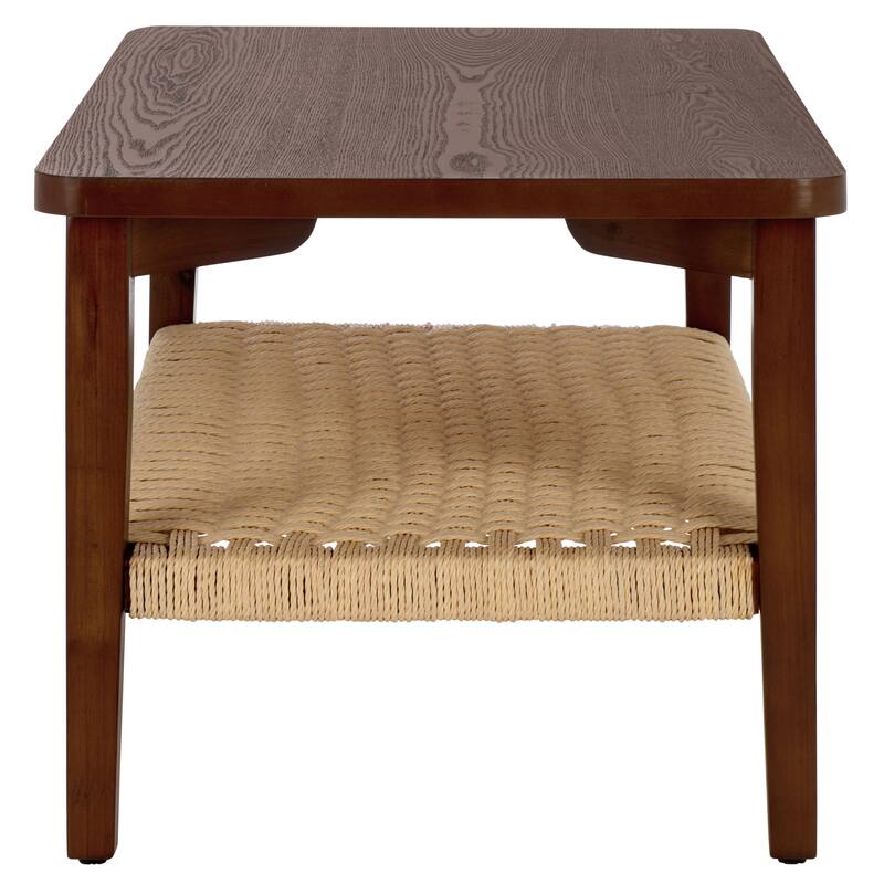 SAFAVIEH Home Dino 1-Shelf Coffee Table - 38"W x 22"D x 19"H