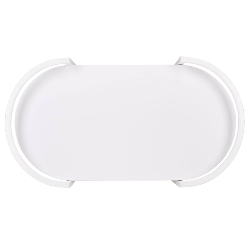 SAFAVIEH Home Inessa 2 Tier Bar Cart - 26"W x 14"D x 26"H