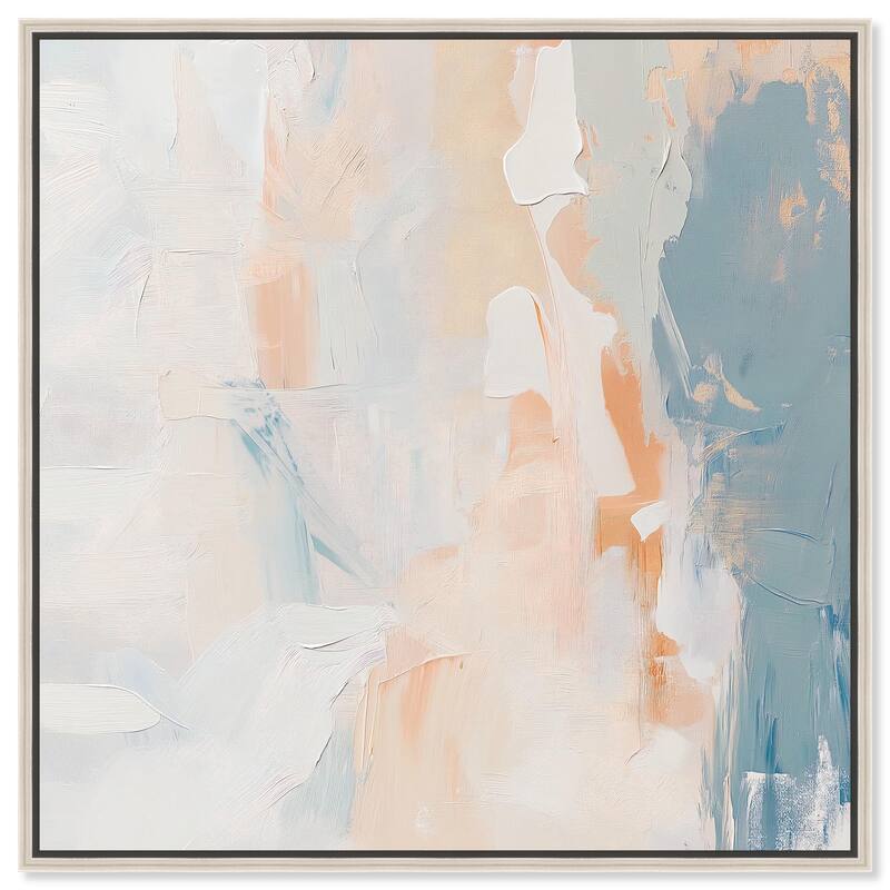 Gossamer Light Canvas by Art Remedy - Silver - 20" x 20"