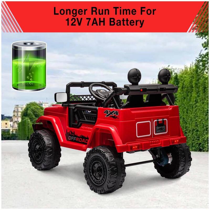 Electric Ride On Truck Car for Kids 3-7 with Remote Control