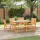 Option Brown 1×Bench (150 cm) without back+4xchair+table