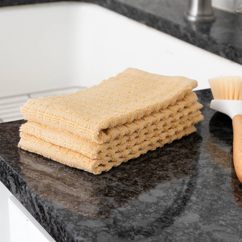 Ritz Royale Collection, Kitchen Dish Cloth Set, 3-Pack, Solid