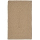 preview thumbnail 3 of 6, SAFAVIEH Handmade Braided Epsie Country Cotton Rug 2'6" x 4' - Beige/Brown - Rectangle