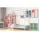 preview thumbnail 28 of 40, Kids Metal House Bed Frame with Slats, Ideal Playhouse and Sleeping Space