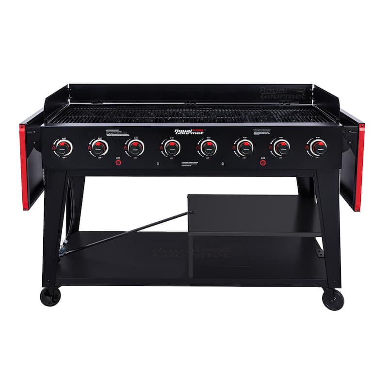 Royal Gourmet 8B Gas Grill, Independently Controlled Dual Systems