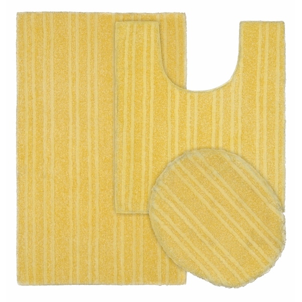 Grand Isle 3pc Washable Bathroom Rug Set On Sale Bed Bath & Beyond