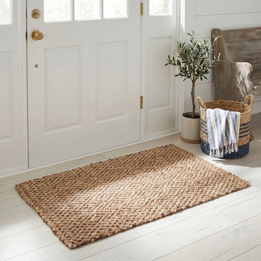 SAFAVIEH Handmade Natural Fiber Hadassah Jute Rug