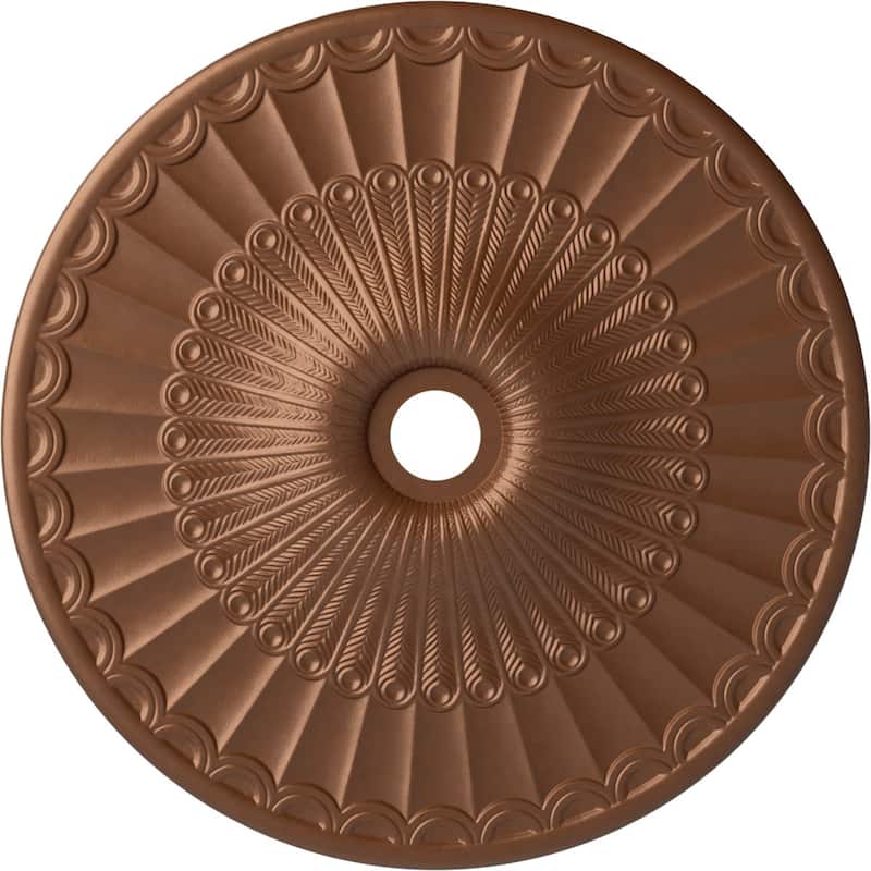 36 5/8"OD x 3 5/8"ID x 2 3/8"P Galveston Ceiling Medallion
