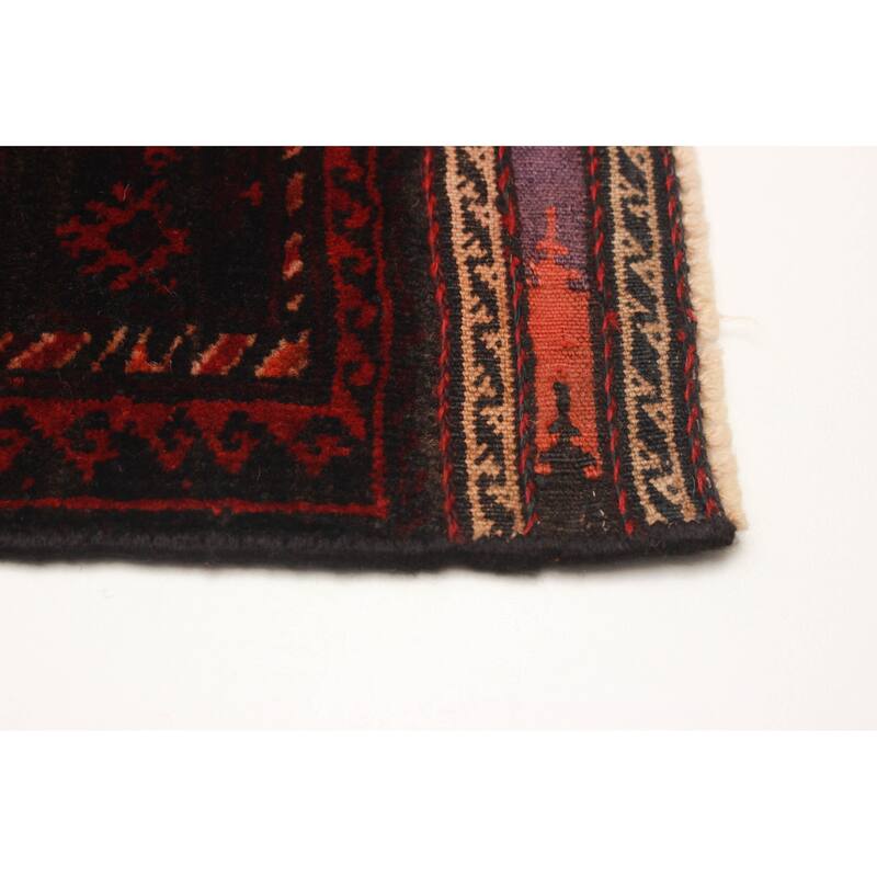 Teimani Orange Rug 2'11" x 4'8" - 2'11 x 4'8