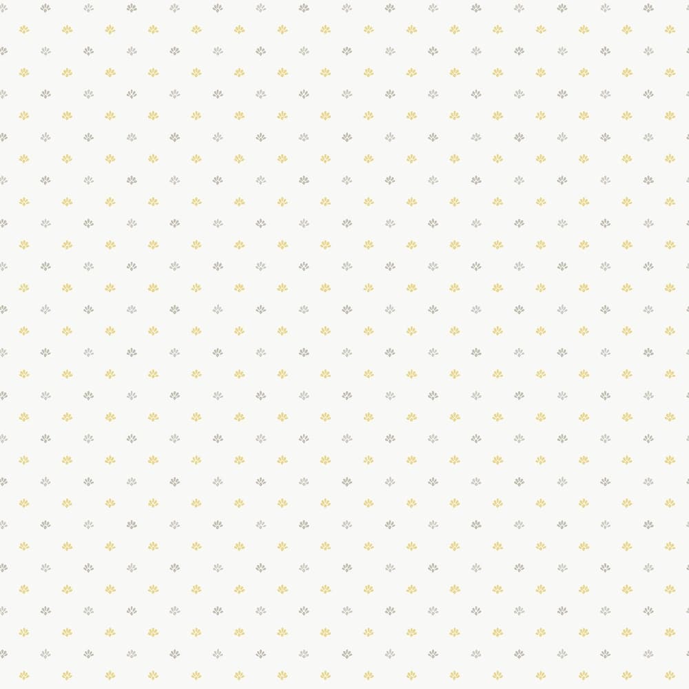 Galerie Wallcoverings Miniatures 3 Mini Floral Motif Design Vinyl on Non-woven Matte Wallpaper Roll