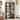 7-Tier Corner Bookcase, Freestanding Display Storage Book Shelf for Living Room, Office & Nursery