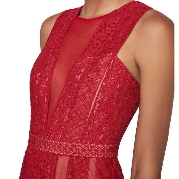 Bcbgmaxazria Womens Andi Lace Illusion Cocktail Dress Overstock 26053497 Lace pink maxi dress women formal dress apricot plunging sleeveless off shoulder high long spilt wrap dress. bcbgmaxazria womens andi lace illusion
