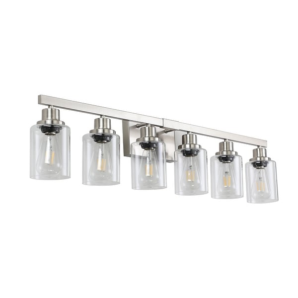 6 bulb vanity light brushed nickel new arrivals