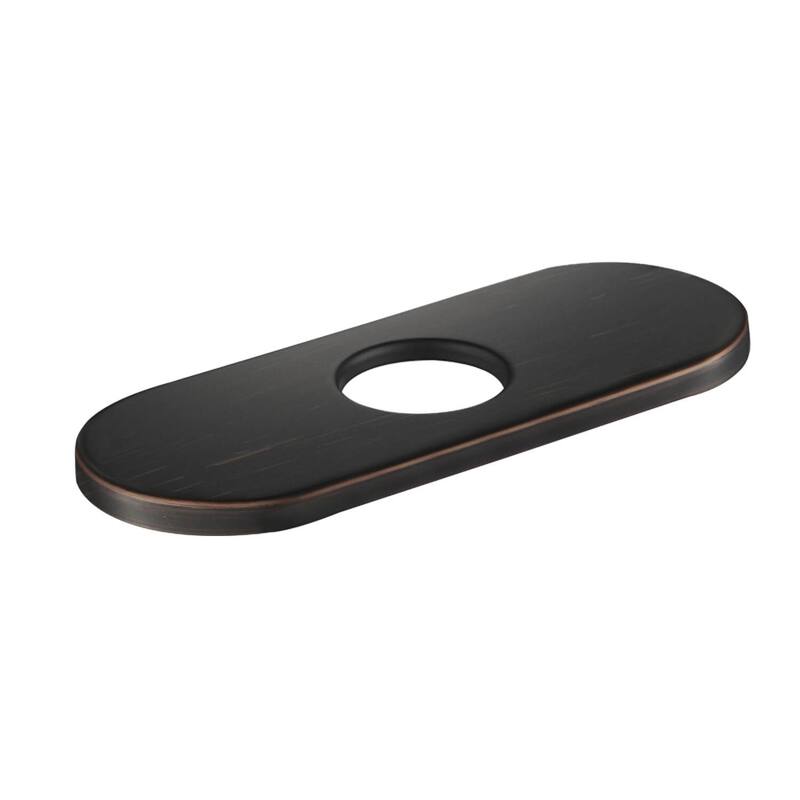 6 Inch Bathroom Faucet Hole Cover - Oil Rubbed Bronze