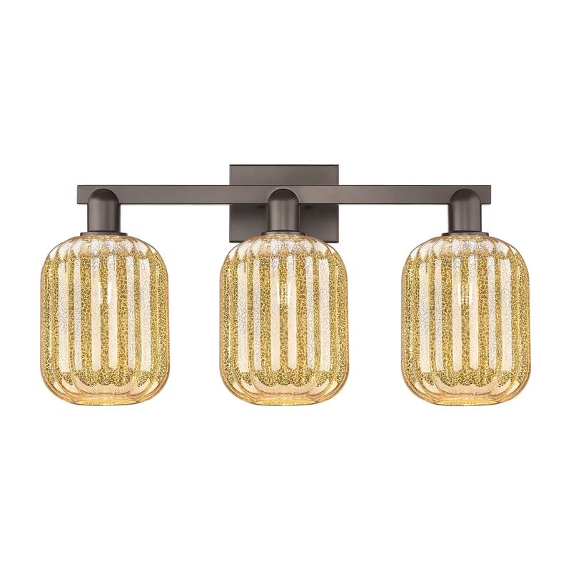 Innovations Lighting 716-3W-14-26 Preston Vanity Cylinder Preston 3 - Oil Rubbed Bronze / Mercury