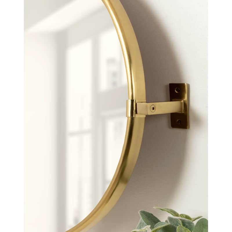 Kate and Laurel Taurus Pivot Wall Mirror