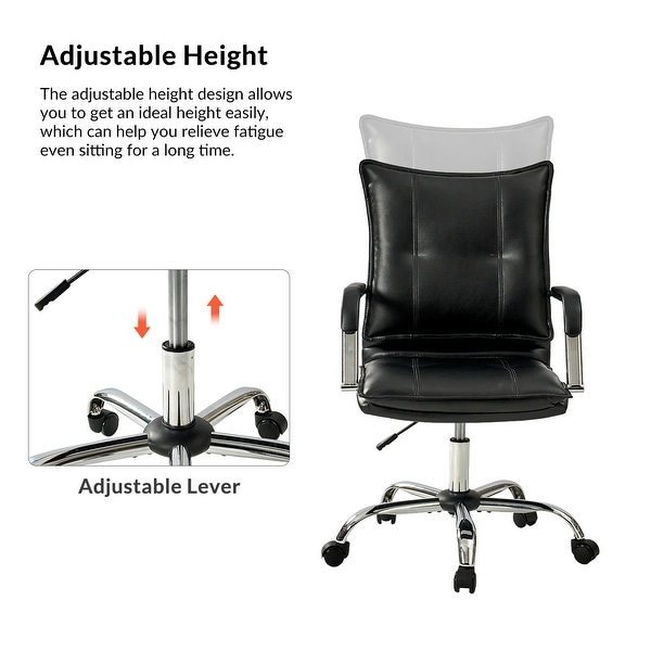 椅子 rinarina Thomasville Furniture Josephine Ergonomic Bonded Leather