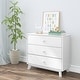 preview thumbnail 42 of 54, Max and Lily 3-Drawer Solid Wood Dresser White
