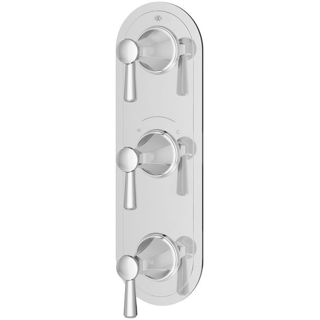 DXV Fitzgerald Dual Function Thermostatic Valve Trim Only with Triple