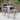 23.75-inch Square Metal Indoor-Outdoor Bar Table Set - 27.75"W x 27.75"D x 40"H
