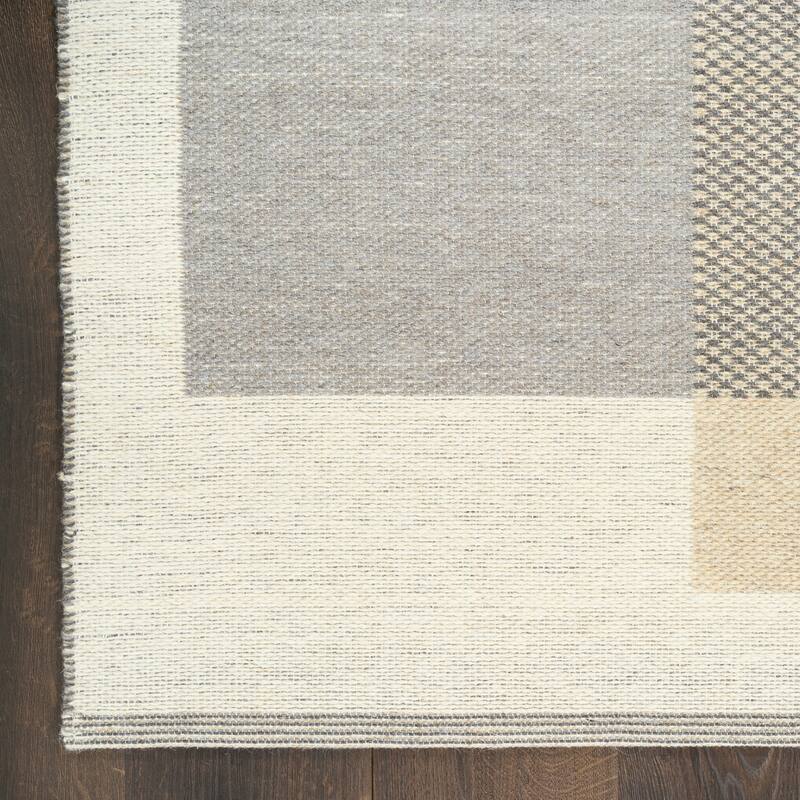 Nourison Copenhagen Flatwoven Wool Indoor only Geometric Area Rug
