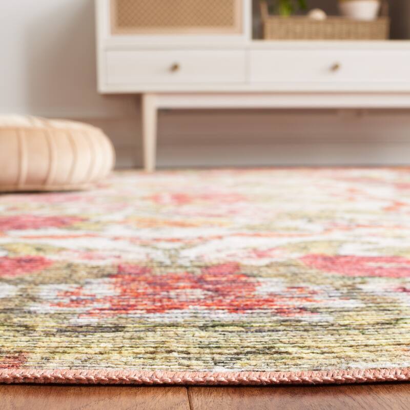 SAFAVIEH Besarabian Machine Washable Jyotsna French Country Rug