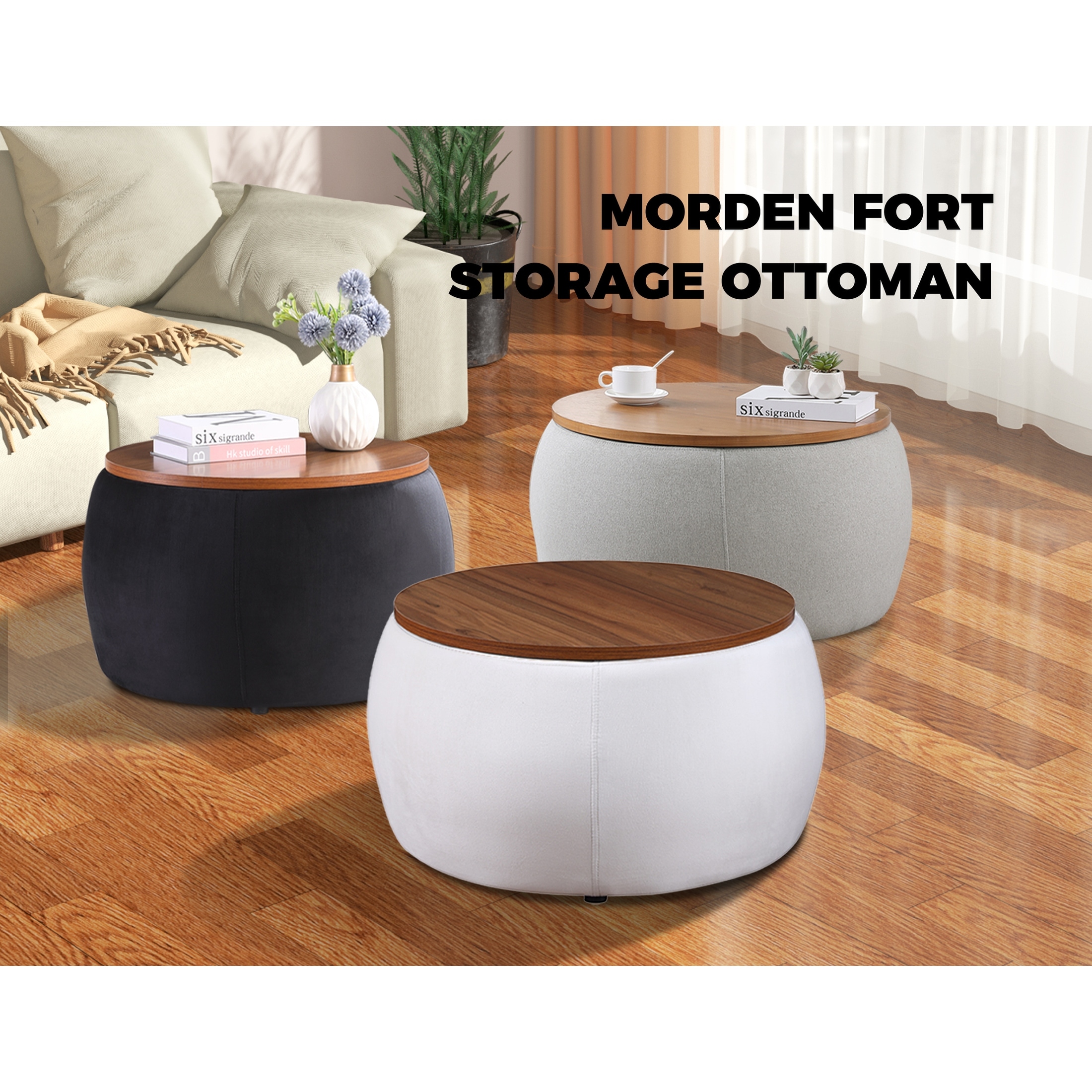 Serta olin 2025 ottoman with storage