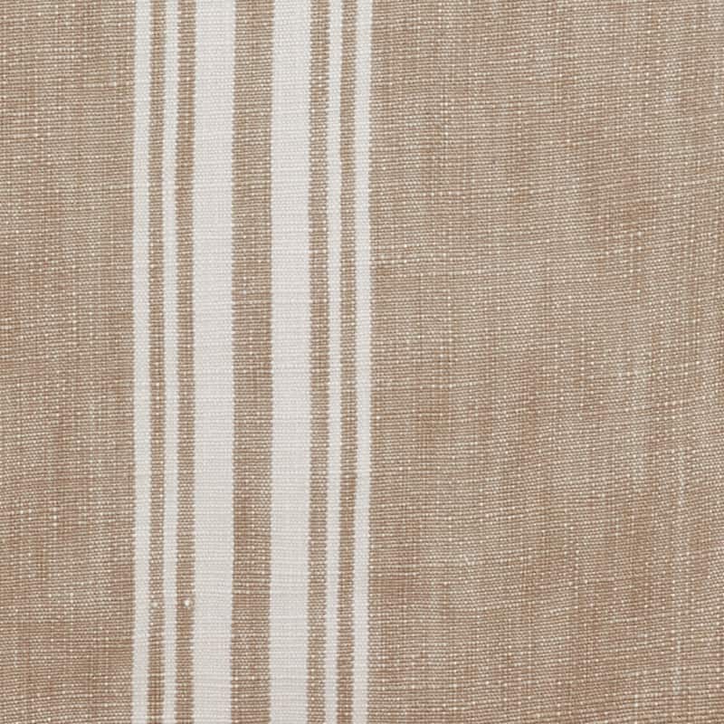 Striped Table Runner With Fringe Design - 13"x72"