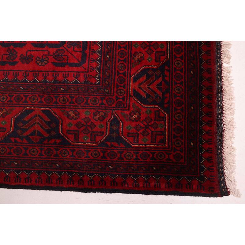 ECARPETGALLERY Hand-knotted Finest Khal Mohammadi Red Wool Rug - 5'8 x 7'9