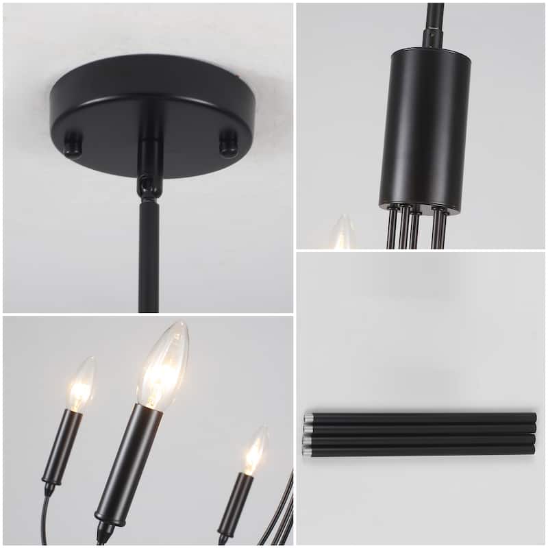 5-Light 23.62 in. Classic Chandelier for Kitchen Living Room