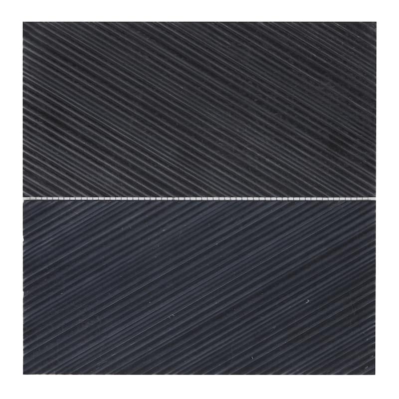 Daltile Pietra Divina 6" x 12" Marble Natural Stone Bamboo Mosaic in Honed Namaste (10 PC Per Carton) (10 SQFT Per Carton)