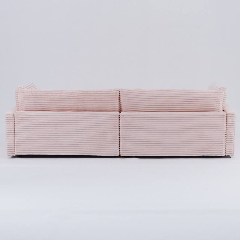 112" Corduroy Upholstered Sofa