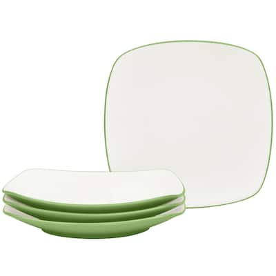 Noritake Colorwave Set Of 4 Square Dinner Plates, 10-3/4"